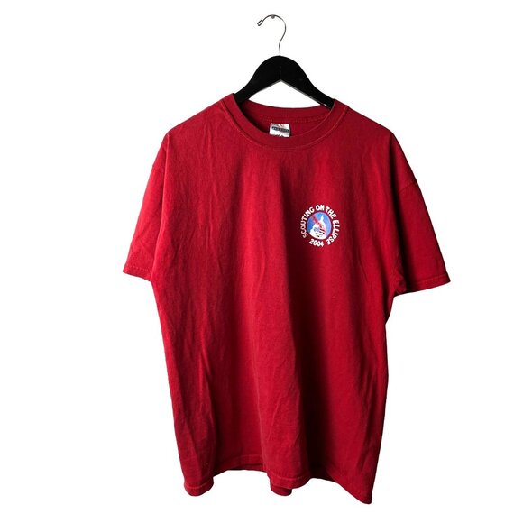 2004 Vintage Y2K Scouting on the Ellipse T Shirt Red XL Extra Large Graphic Tee - Picture 2 of 16